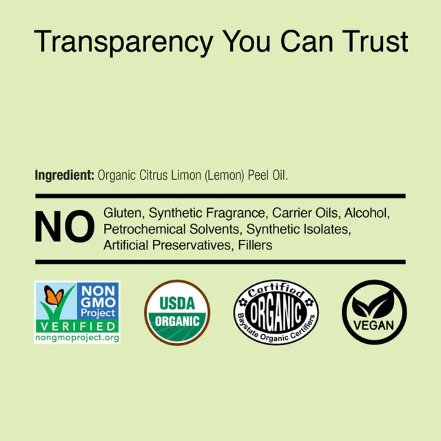 Nature's Answer Organic Lemon 2