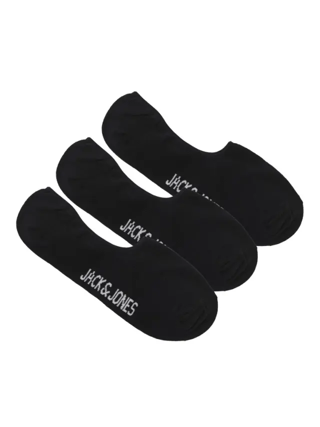 JACDOUGLAS MULTI SHORT SOCK 3 PACK NOOS Black