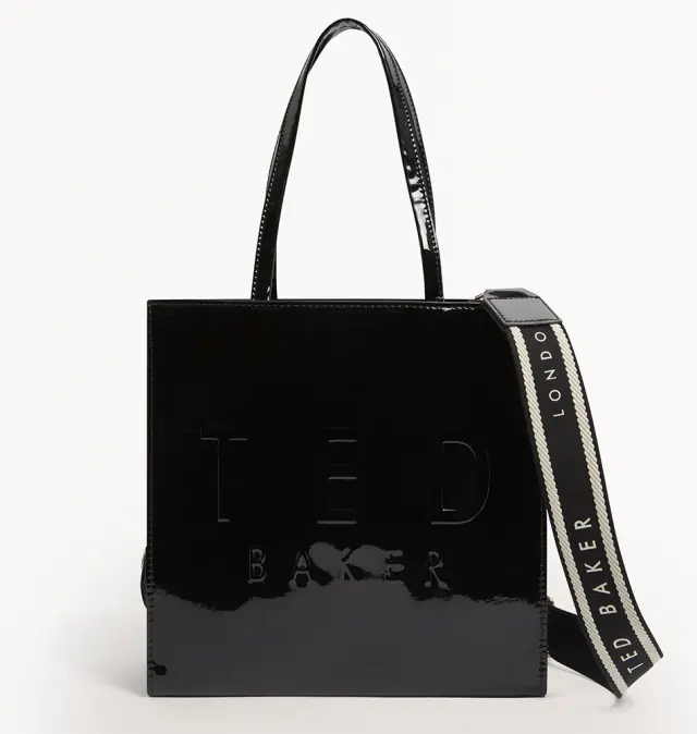 Γυναικεία Τσάντα Ώμου Ted Baker Iconica Small Icon 283616-Black Μαύρο - One Size