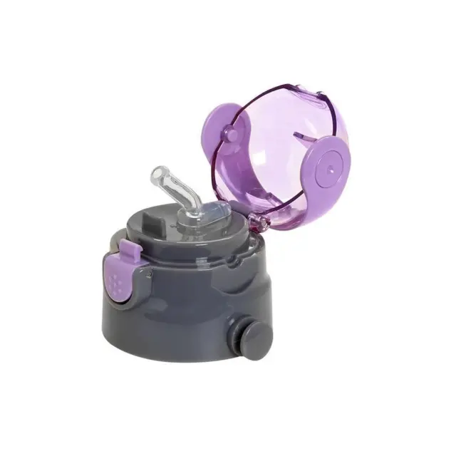 Ecolife® -Ανταλλακτικό Πώμα για Kids Thermos 400ml- Λιλά.