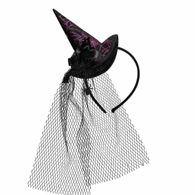 Στέκα με Καπέλο Μάγισσας/Witch και φιόγκο