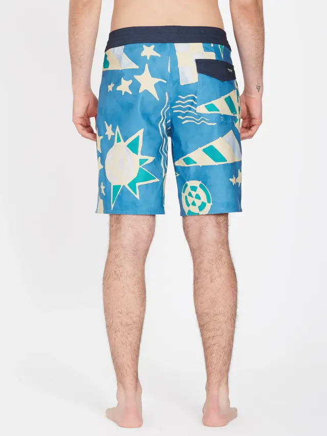 VOLCOM GEO STONEY 19 ΑΝΔΡΙΚΟ ΜΑΓΙΟ - AIN BLUE 3