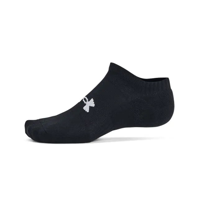 Under Armour Unisex Performance Tech 3 Pack No Show Socks Μαύρο 1386313-001 (Under Armour) 2