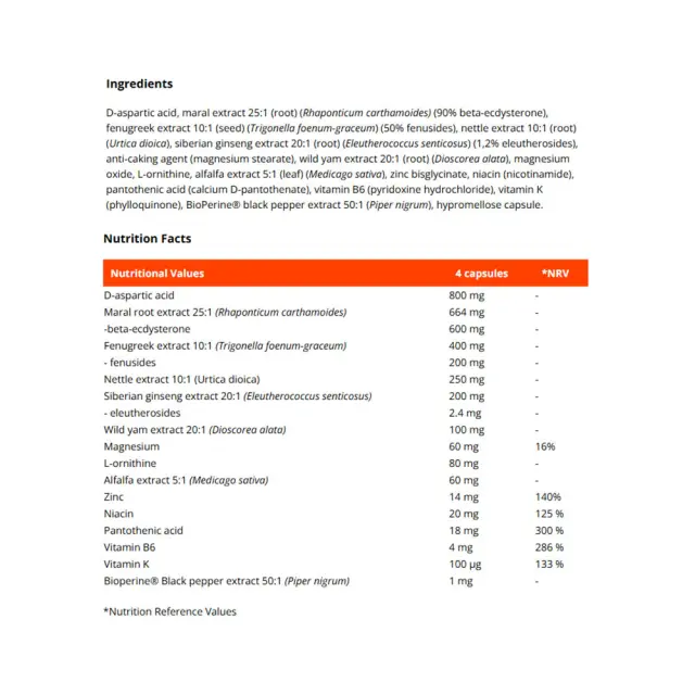 GymBeam AlphaMale TestoBooster 2