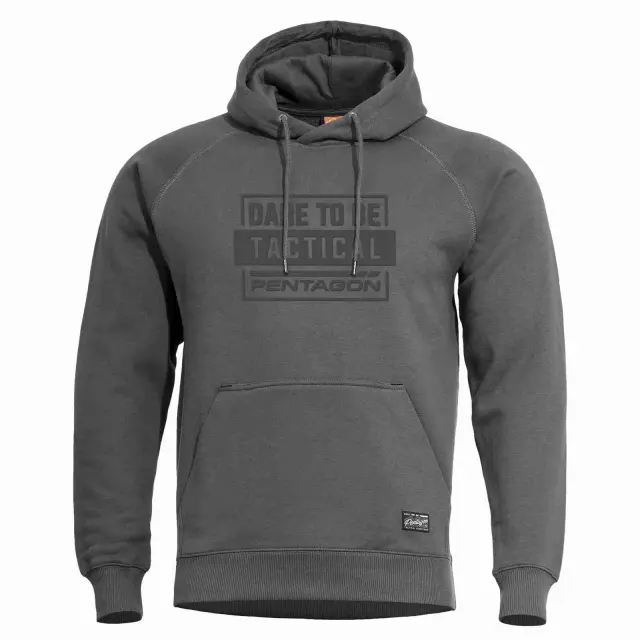 Pentagon Phaeton Hood Sweater DT-Μπλούζα Φούτερ για Καθημερινή Χρήση DT - 17-Cinder Grey-Σκούρο Γκρι