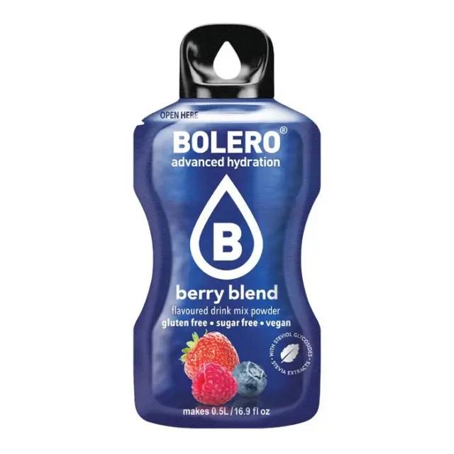 BOLERO Διάφορα Μούρα - χυμός σε σκόνη για 1,5L (σακουλάκι 9γρ)