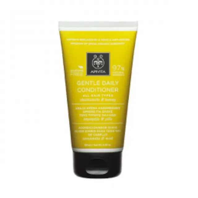 Apivita Gentle Daily Conditioner Μαλακτική Κρέμα Καθημερινής Χρήσης για Όλους τους Τύπους Μαλλιών με Χαμομήλι και Μέλι, 150ml