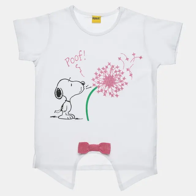 Μπλούζα Snoopy με glitter τύπωμα