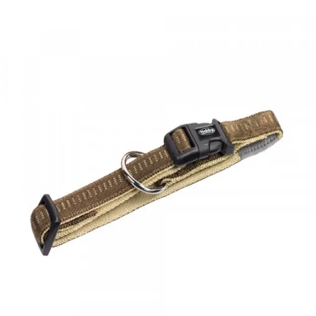 NOBBY Soft Grip Nylon Collar Περιλαίμιο Καφέ Καφέ - S- M
