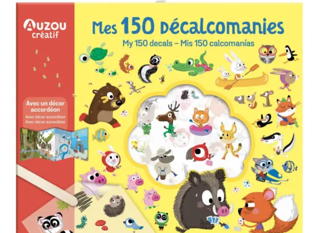 Auzou My Artist Kit - 150 Χαλκομανίες / 536424 (Auzou)