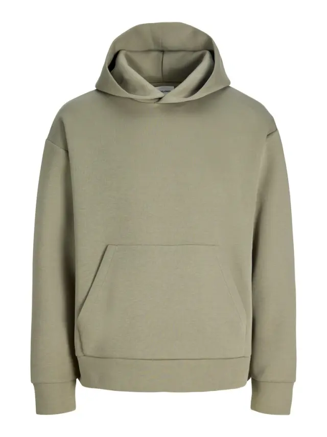 JJEBARRON SWEAT HOOD NOOS - Vetiver