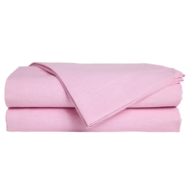 Σεντόνι King Size 180x200+35 Casual Prints Das Home Με Λάστιχο70% Βαμβάκι-30% Πολυέστερ- 5450 Pink