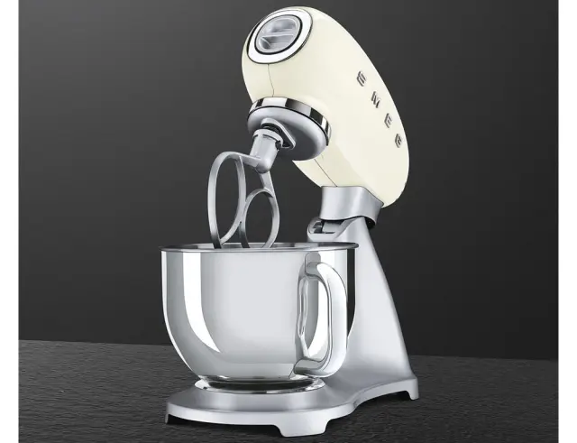 Κουζινομηχανή Smeg SMF02CREU με ισχύ 800W, 10 ταχύτητες και χωρητικότητα μπολ 4.8L SMF02CREU 2