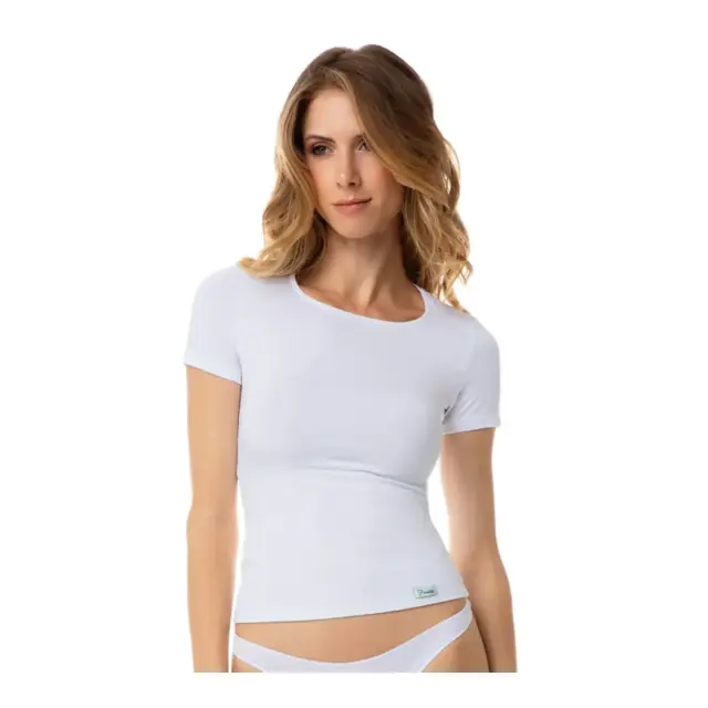 Fimelle TENCEL™ Modal Γυναικείo Κοντομάνικo Φανελάκι Minerva - Λευκό
