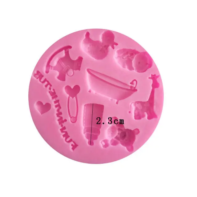 Καλούπι σιλικόνης, Kids favorites 72x10mm