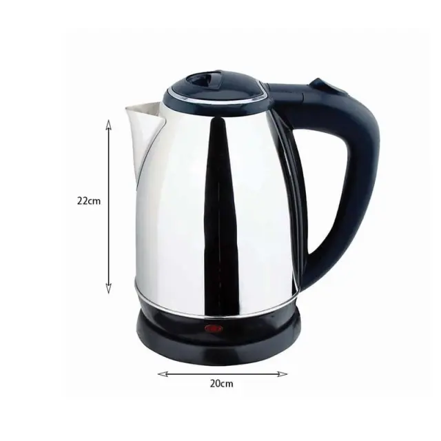 Sidirela Ανοξείδωτος Ηλεκτρικός Βραστήρας Inox 1.80lt 1500W SAM-717 - Electric Kettle E2487 2