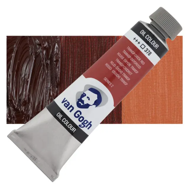 Λάδι Talens Van Gogh - 378 Transparent Oxide Red - 20ml