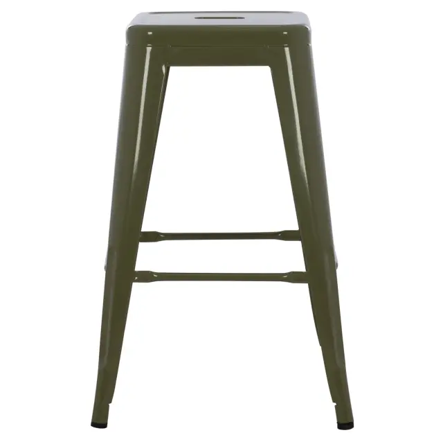 ΣΚΑΜΠΟ ΜΕΣΑΙΟΥ ΥΨΟΥΣ ΜΕΤΑΛΛΙΚΟ FB98573.43 DARK OLIVE GREEN 43x43x67Υεκ. 3