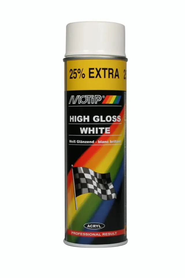 Spray Μοτιρ 04004 Λευκό Σμάλτο 500Ml