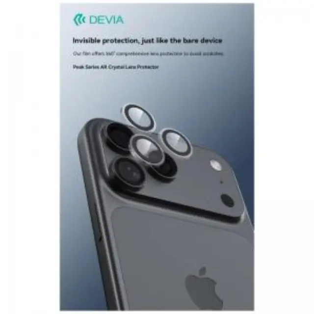 Θήκη TPU & PC & Tempered Glass & Camera Cover Devia Apple iPhone Air Magnetic Shock Proof Star Pack Διάφανο N69938 2