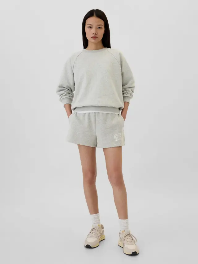 Gap Logo Σορτς LIGHT HEATHER GREY B08 - S