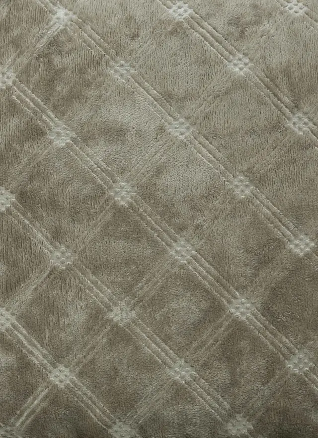 Κουβερτοπάπλωμα EMBOR TAUPE MADI υπέρδιπλο: 220 x 240 εκ. 2
