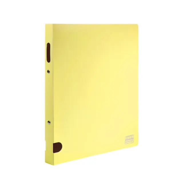 Typotrust Double Ντοσιέ PP A4 με 2 Κρίκους / Ράχη 2,6cm Κίτρινο (FP15422-05)