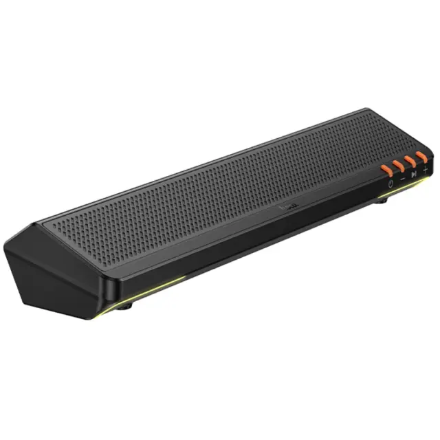 Computer Speaker Hoco BS66 Smooth 6W USB2.0 Bluetooth v5.0 και Κουμπιά Λειτουργιών Μαύρο