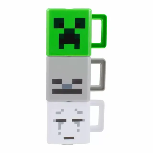 Paladone Κούπες Minecraft 3 Stacking Mug (PP9459MCF) 3