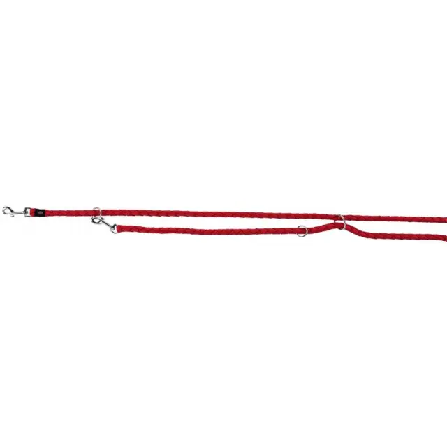 Trixie Cavo Οδηγός/Λουρί Αυξομειούμενος Small/Medium Κόκκινο 2m/12mm