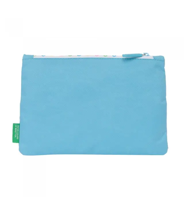 Θήκη μικρή με 2 φερμουάρ (23x3x16) Cool Benetton 2