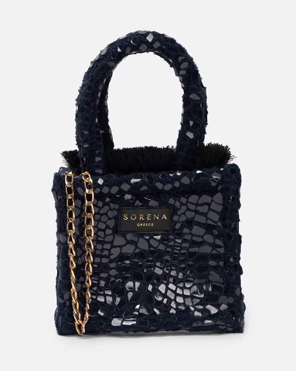 SORENA NOLITA MINI TOTE BAG ΜΠΛΕ ΣΚΟΥΡΟ ΤΣΑΝΤΑΚΙ 3