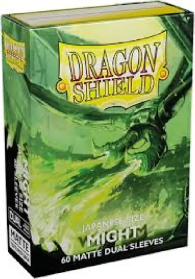 Dragon Shield Japanese size Matte Dual Sleeves - Might (60 Sleeves)