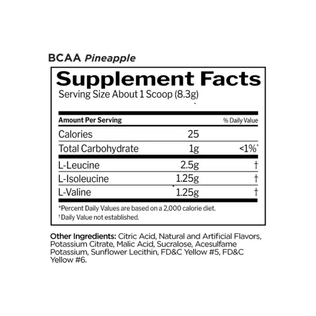 Rule1 BCAAs pineapple, 30-servings 2