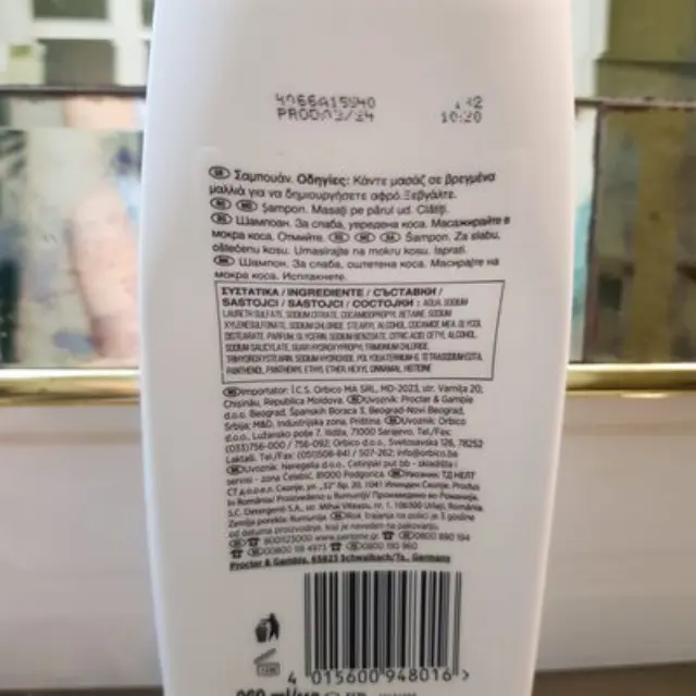 Pantene Pro-V Repair + Protect Shampoo 400ml 3