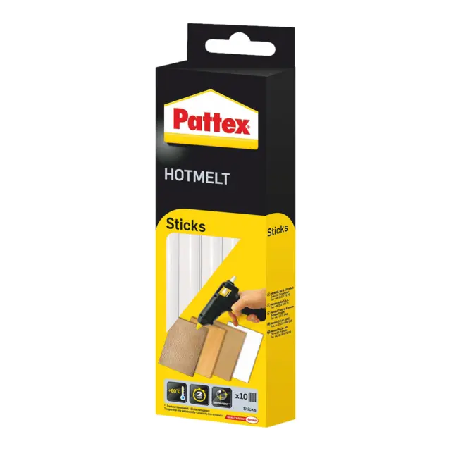 PATTEX ΘΕΡΜΟΚΟΛΛΑ ΣΕ ΡΑΒΔΟΥΣ (ΚΕΡΑΚΙΑ ΣΙΛΙΚΟΝΗ) 200gr