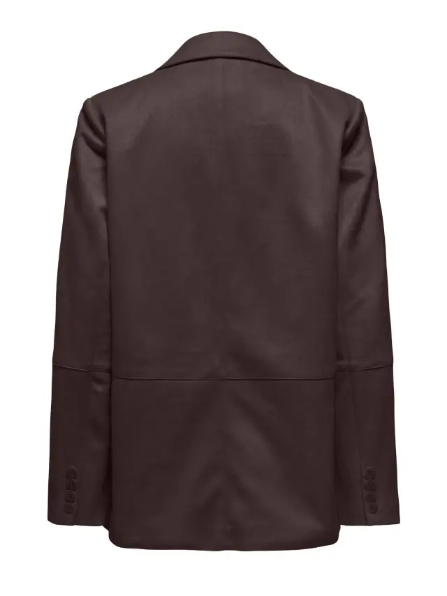ONLY ONLDIANE Faux Suede Blazer από Συνθετικό Καστόρι CC OTW Καφέ 2