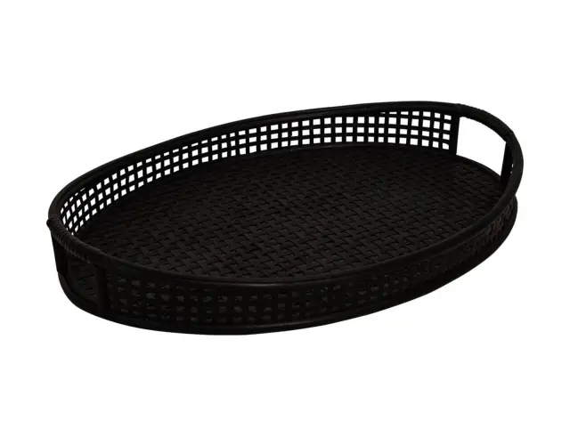 Σετ Διακοσμητικοί Δίσκοι Ovi Lesli Living - 2 τεμάχια - Black 347472 3