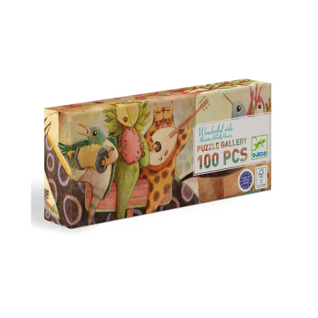 Παζλ 100 τμχ. Υπέροχη Βόλτα - Djeco