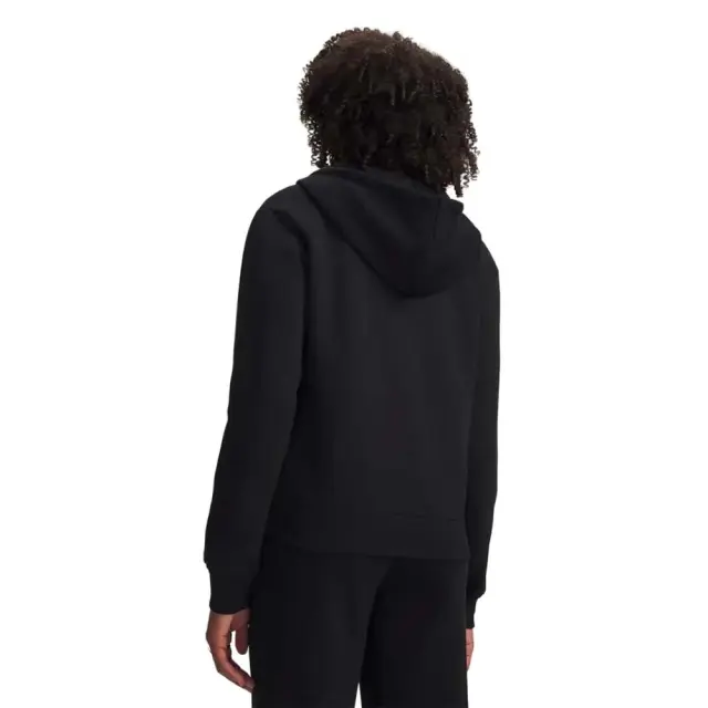Under Armour Women's Rival Fleece Full-Zip Hoodie Μαύρο 6016556-008 (Under Armour) 2