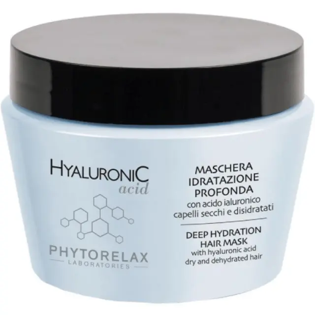 Phytorelax Hyaluronic Acid Hair Mask Μάσκα Μαλλιών Βαθιάς Ενυδάτωσης με Υαλουρονικό Οξύ, 250ml