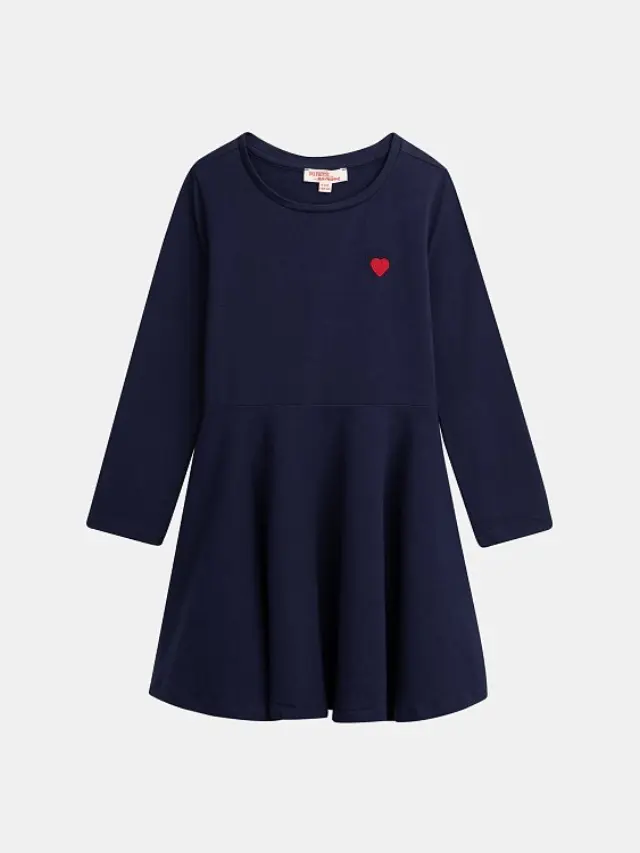 Παιδικό Φόρεμα Navy Heart ΜΠΛΕ