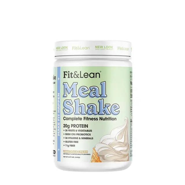 Fit & Lean Meal Shake Vanilla Ice Cream, 10 Servings
