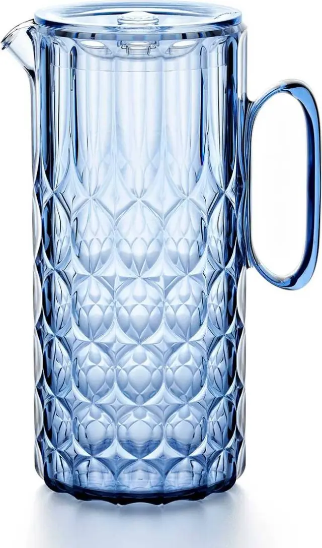 Guzzini Κανάτα Σερβιρίσματος Πλαστική 1750ml Διάφανη Μπλε Ακρυλικό