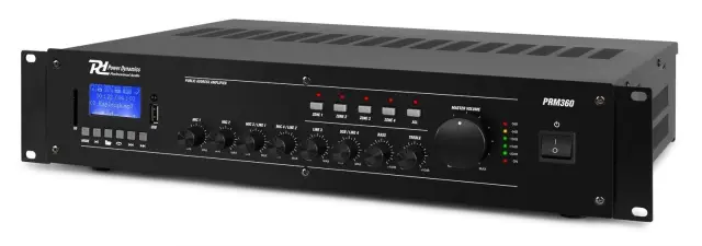 POWER DYNAMICS PRM360 ΜΙΚΤΗΣ-ΕΝΙΣΧΥΤΗΣ 100V 3