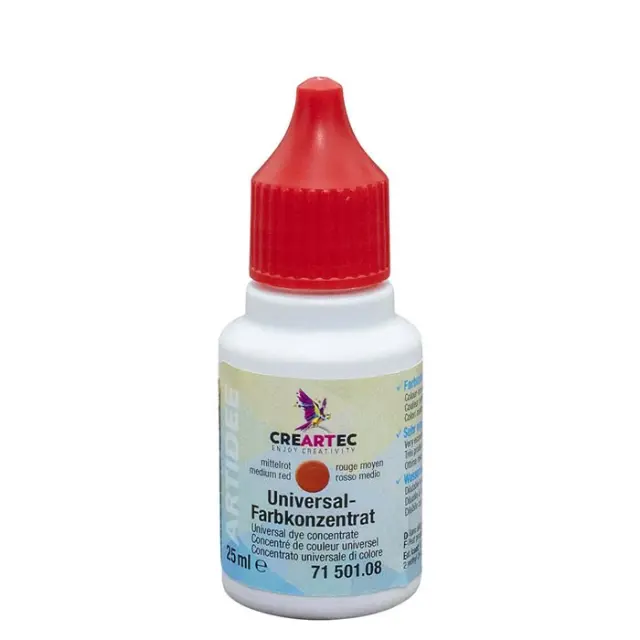 Creartec Συμπυκνωμένη Χρωστική - Medium Red - 25ml