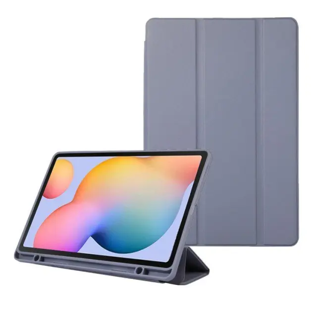 Smart Tri-Fold Θήκη για Samsung Galaxy Tab S6 Lite- Lavender Purple OEM