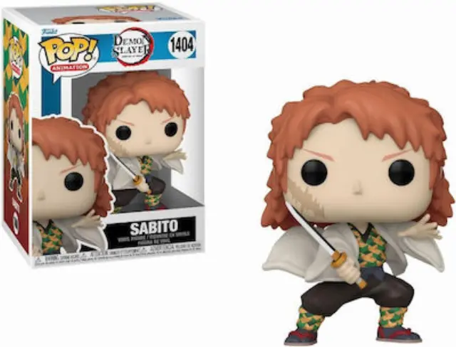 Funko Pop! Animation: Demon Slayer: Kimetsu No Yaiba - Sabito (No Mask) #1404 Vinyl Figure