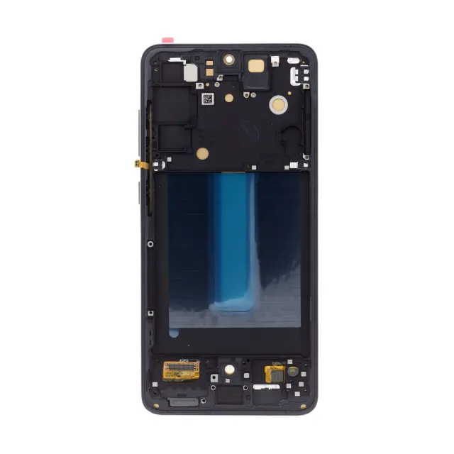 LCD display + Touch Unit + Front Cover for Samsung SM-G990B Galaxy S21 FE Graphite 2