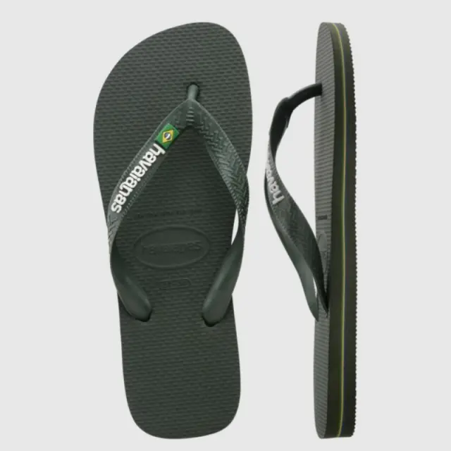 Σαγιονάρα Havaianas Brazil 4110850-5983 Χακί - 39-40
